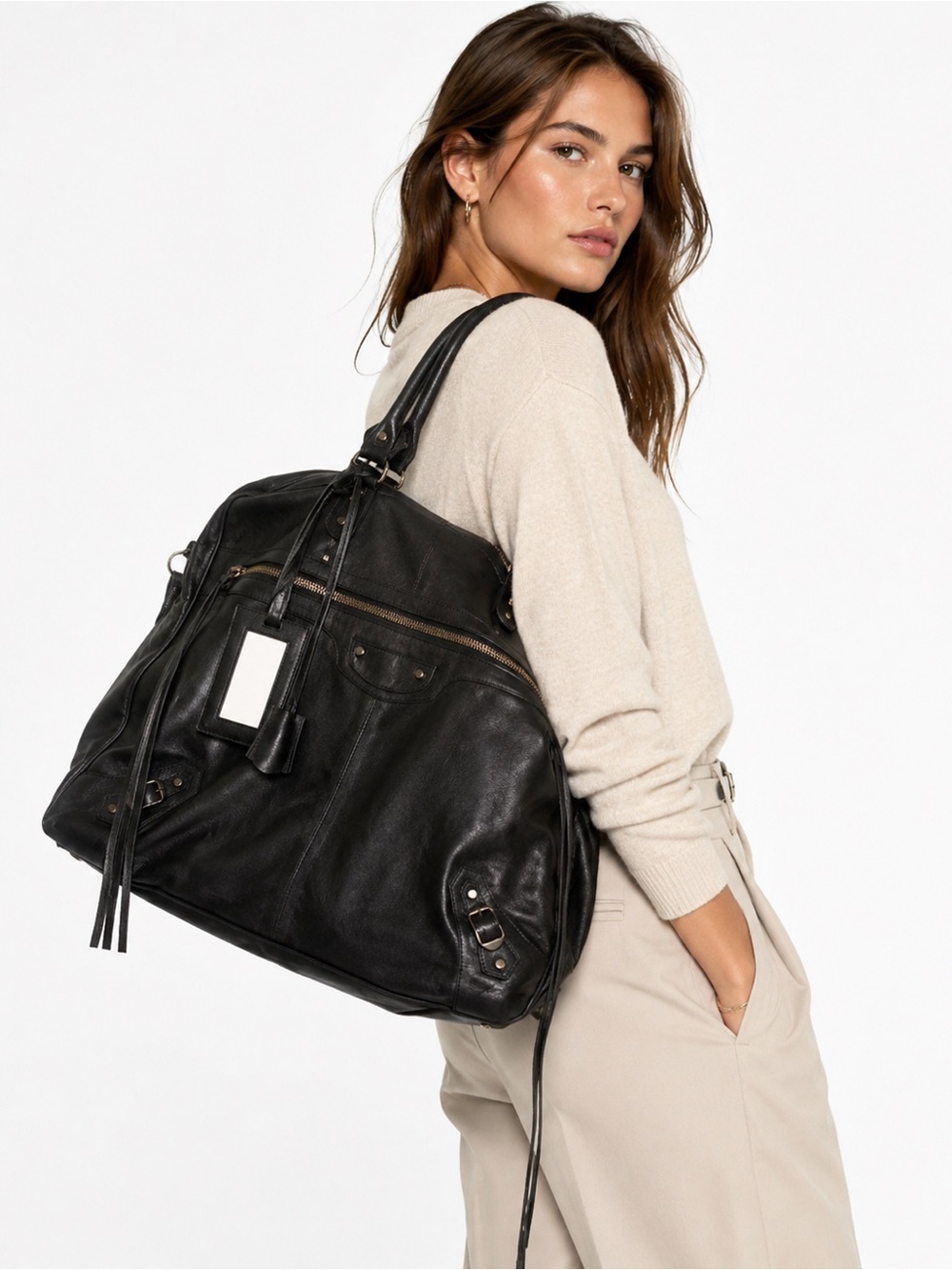 Balenciaga Black leather LARGE city bag.❤️❤️❤️❤️❤️